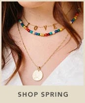 shop the spring line - handmade and fair trade jewelry and accessories